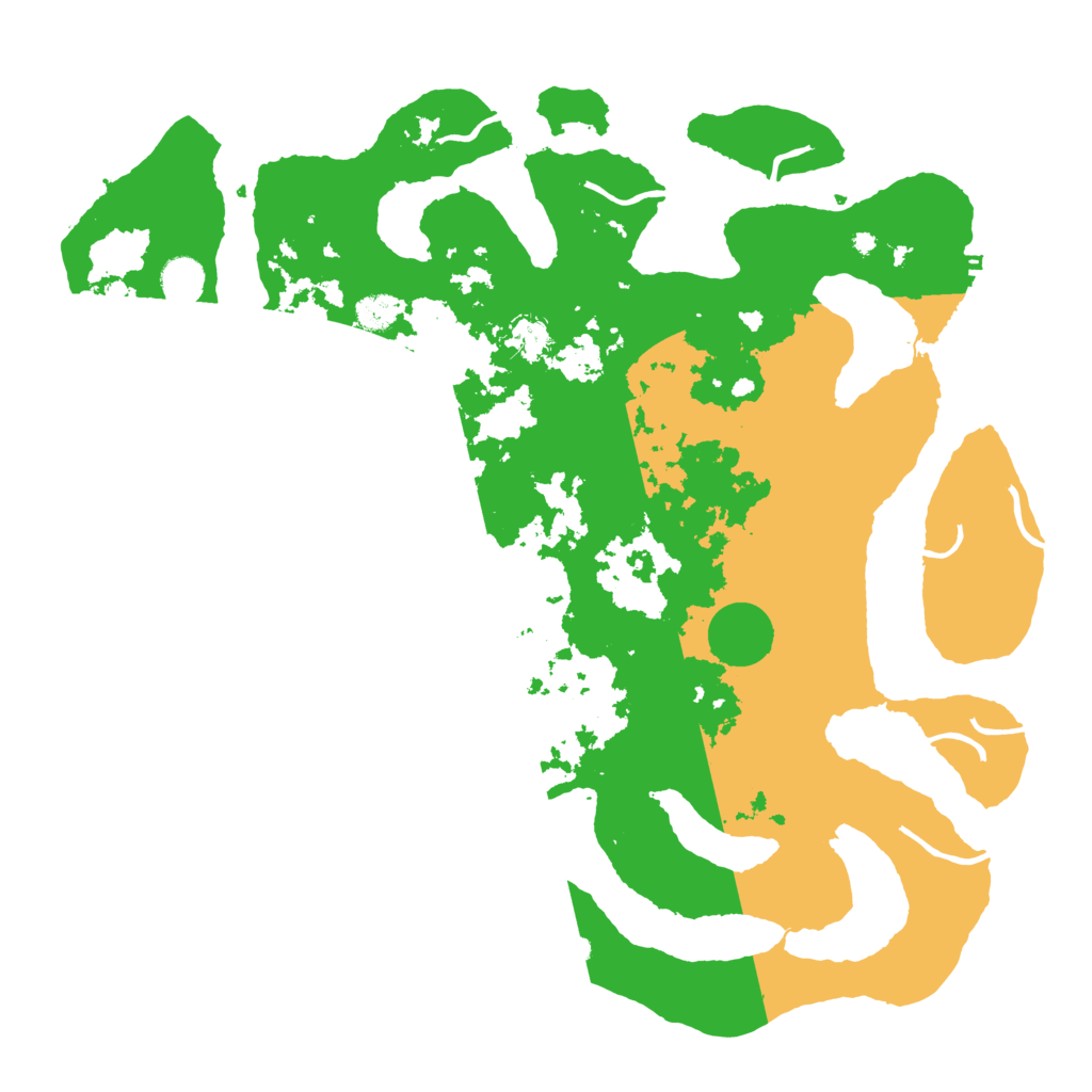 Biome Rust Map: Procedural Map, Size: 4500, Seed: 3983944