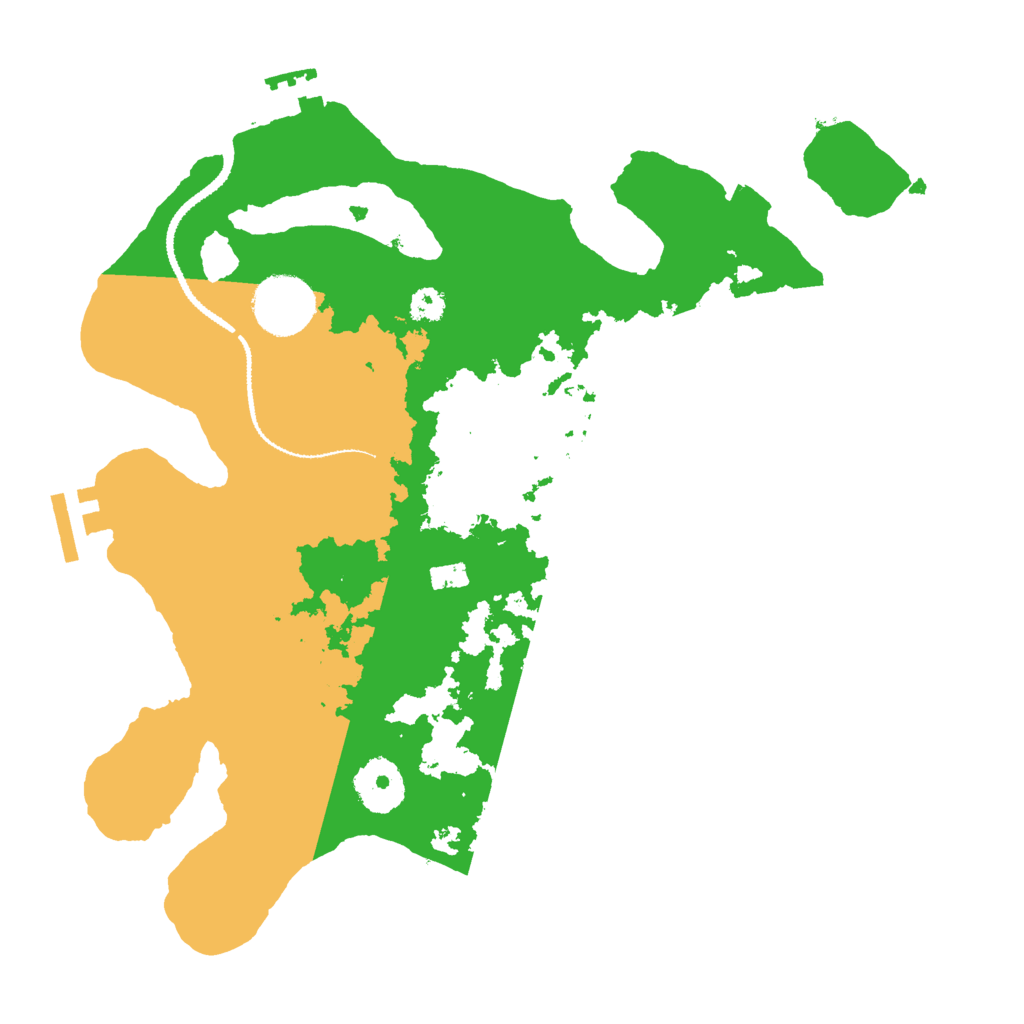 Biome Rust Map: Procedural Map, Size: 3000, Seed: 14