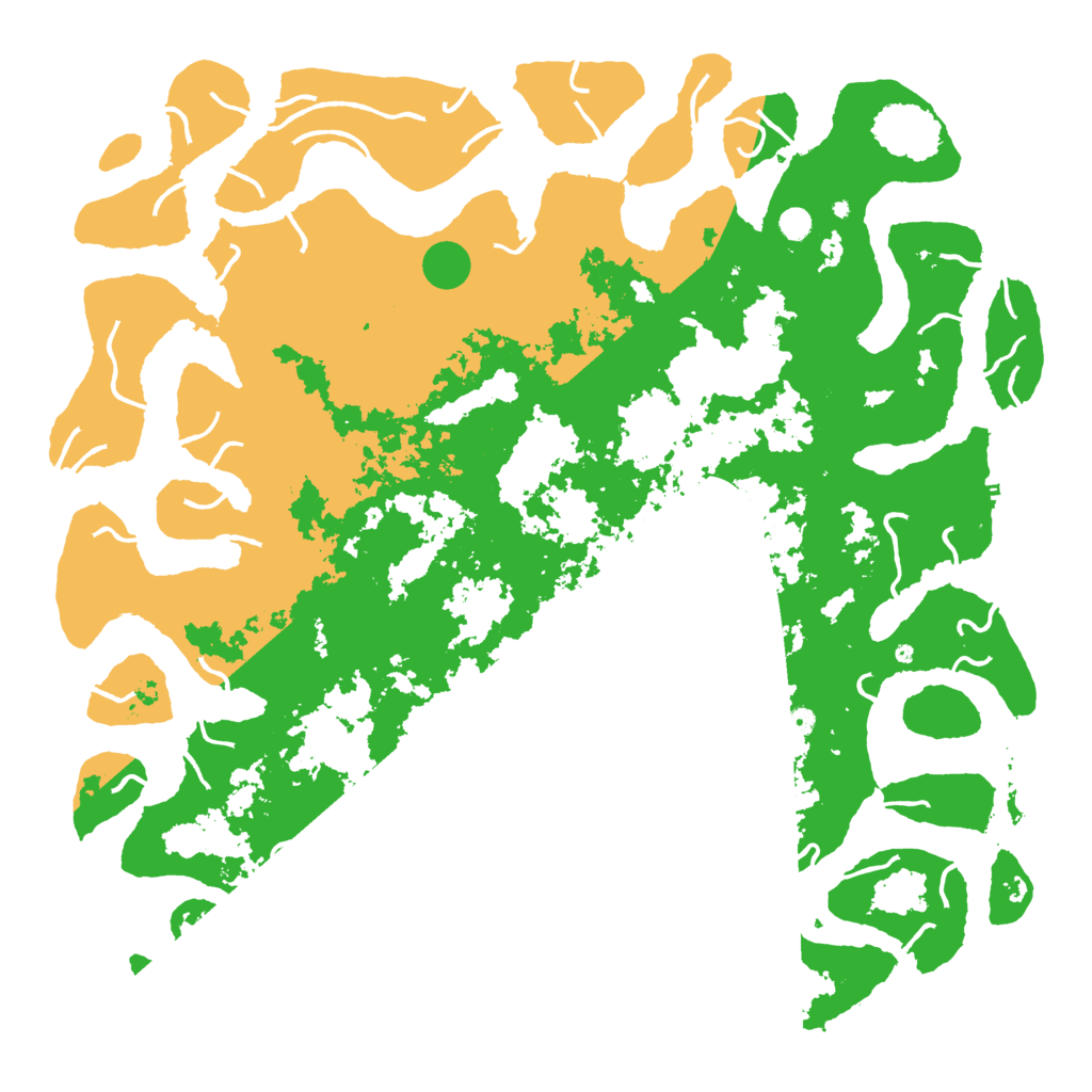 Biome Rust Map: Procedural Map, Size: 6000, Seed: 700957179