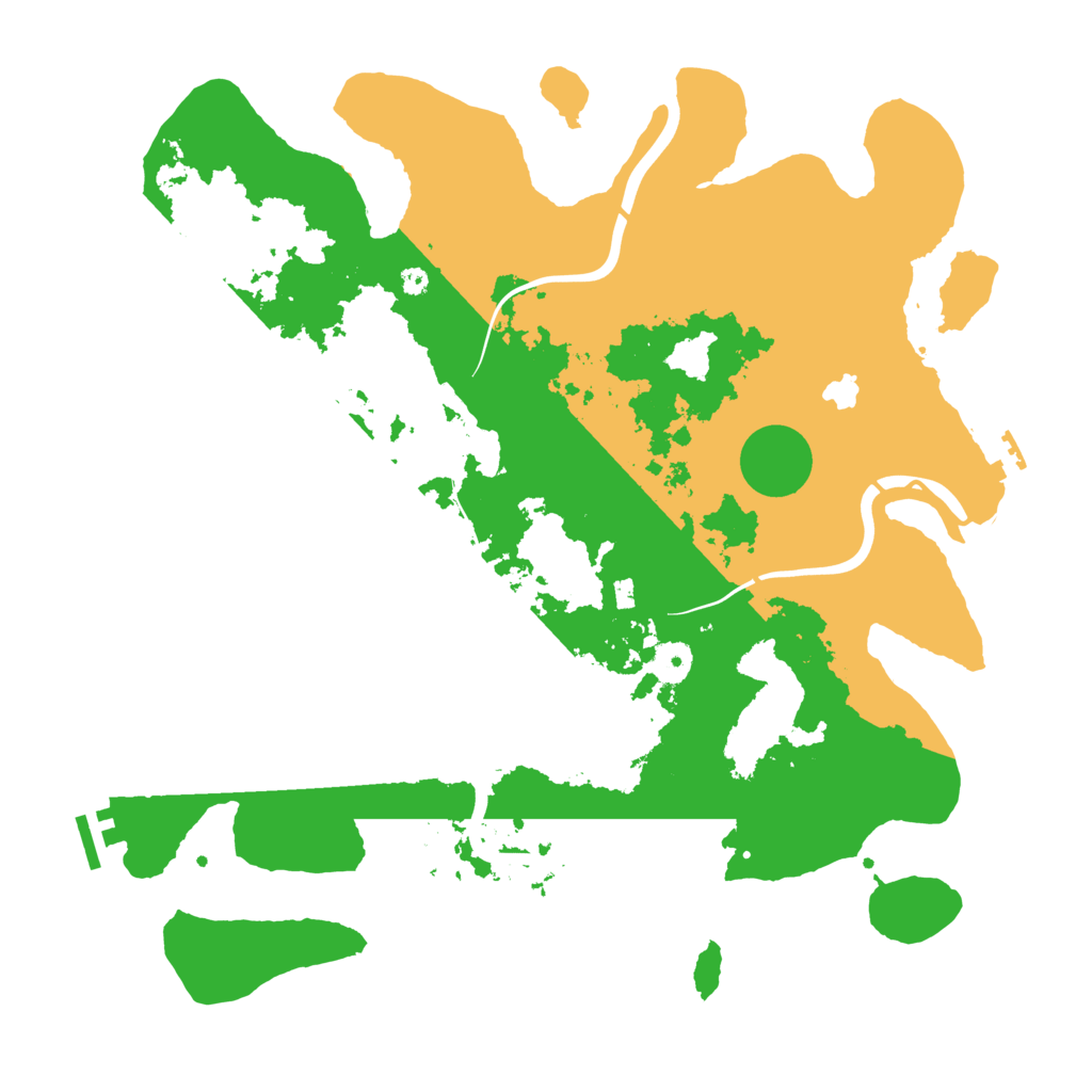 Biome Rust Map: Procedural Map, Size: 4000, Seed: 567