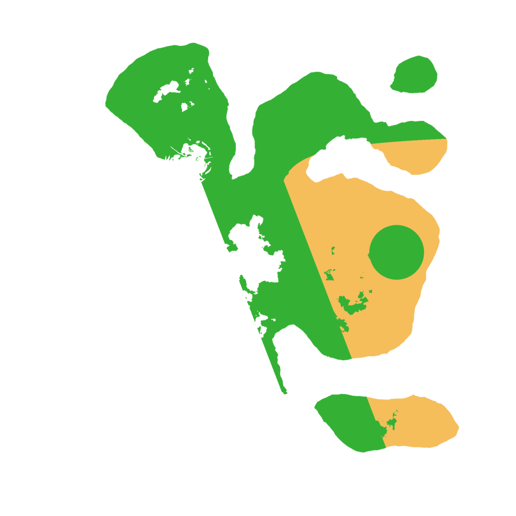 Biome Rust Map: Barren, Size: 2500, Seed: 12315