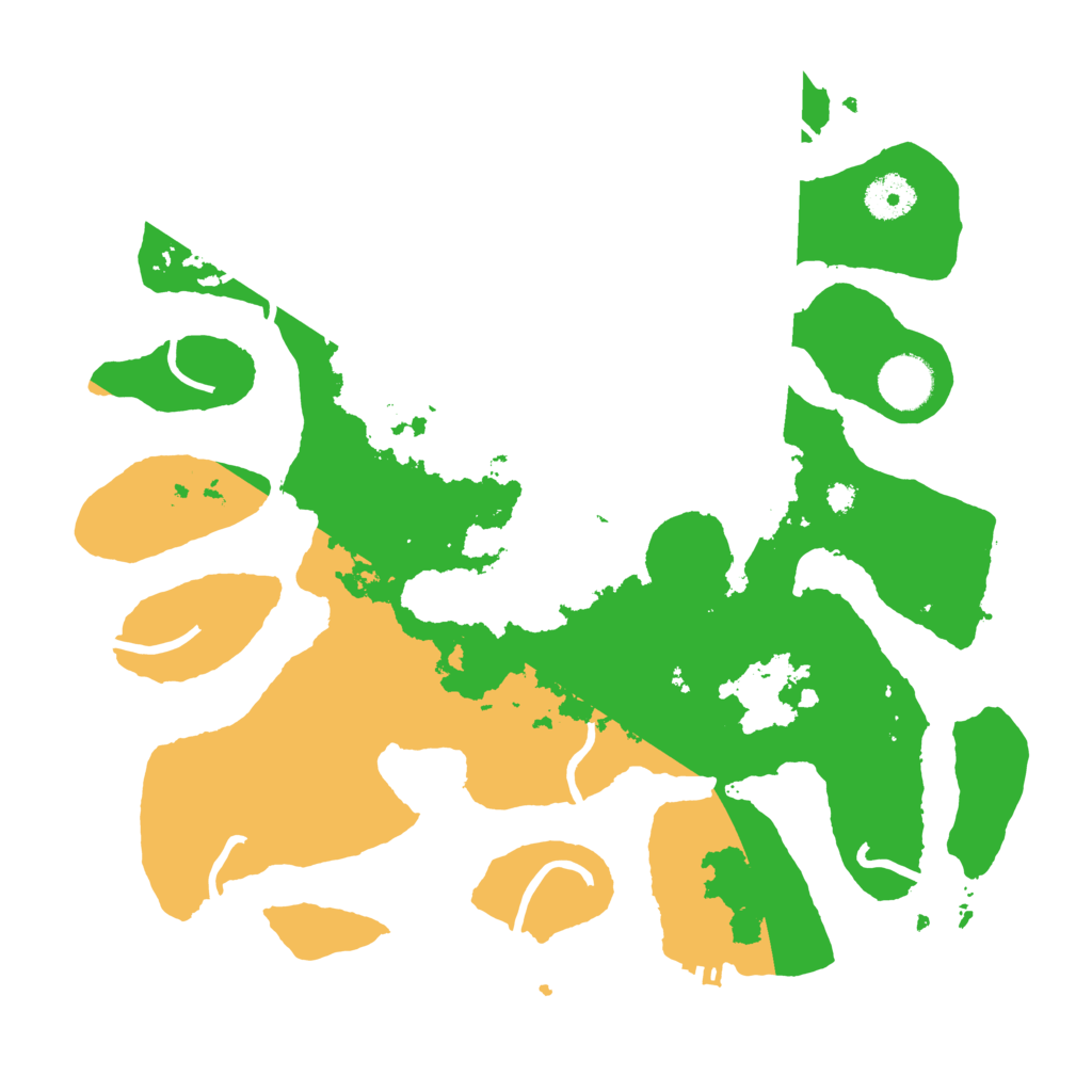 Biome Rust Map: Procedural Map, Size: 3510, Seed: 5100941