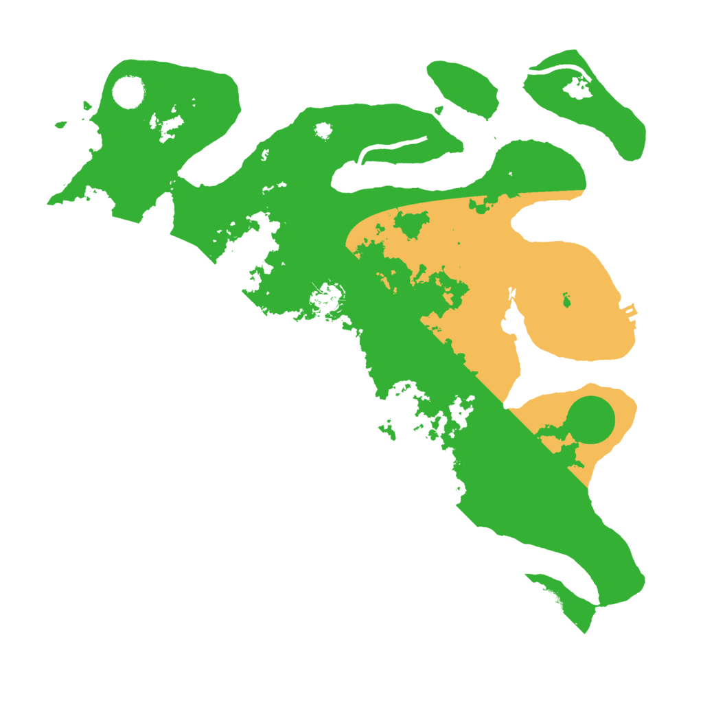 Biome Rust Map: Procedural Map, Size: 3850, Seed: 771927766