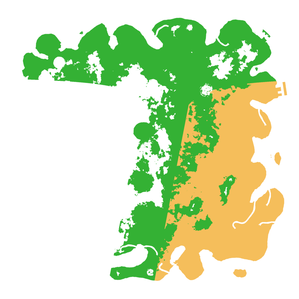 Biome Rust Map: Procedural Map, Size: 4500, Seed: 1068524