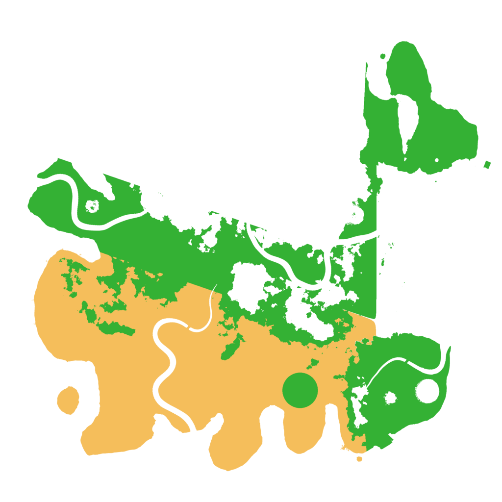 Biome Rust Map: Procedural Map, Size: 3750, Seed: 797298927