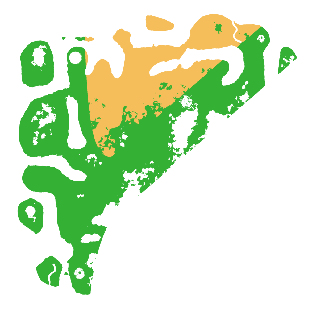 Biome Rust Map: Procedural Map, Size: 4500, Seed: 491232