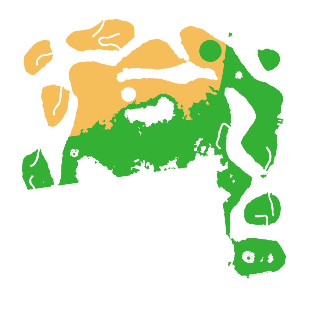 Biome Rust Map: Procedural Map, Size: 3750, Seed: 4371743