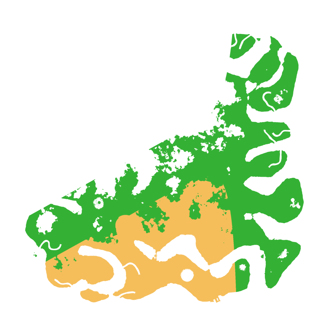 Biome Rust Map: Procedural Map, Size: 4500, Seed: 1310508015