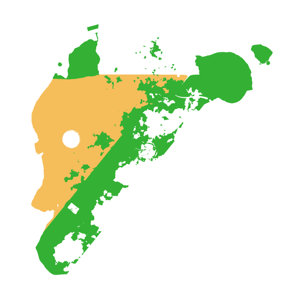 Biome Rust Map: Procedural Map, Size: 3000, Seed: 657674567
