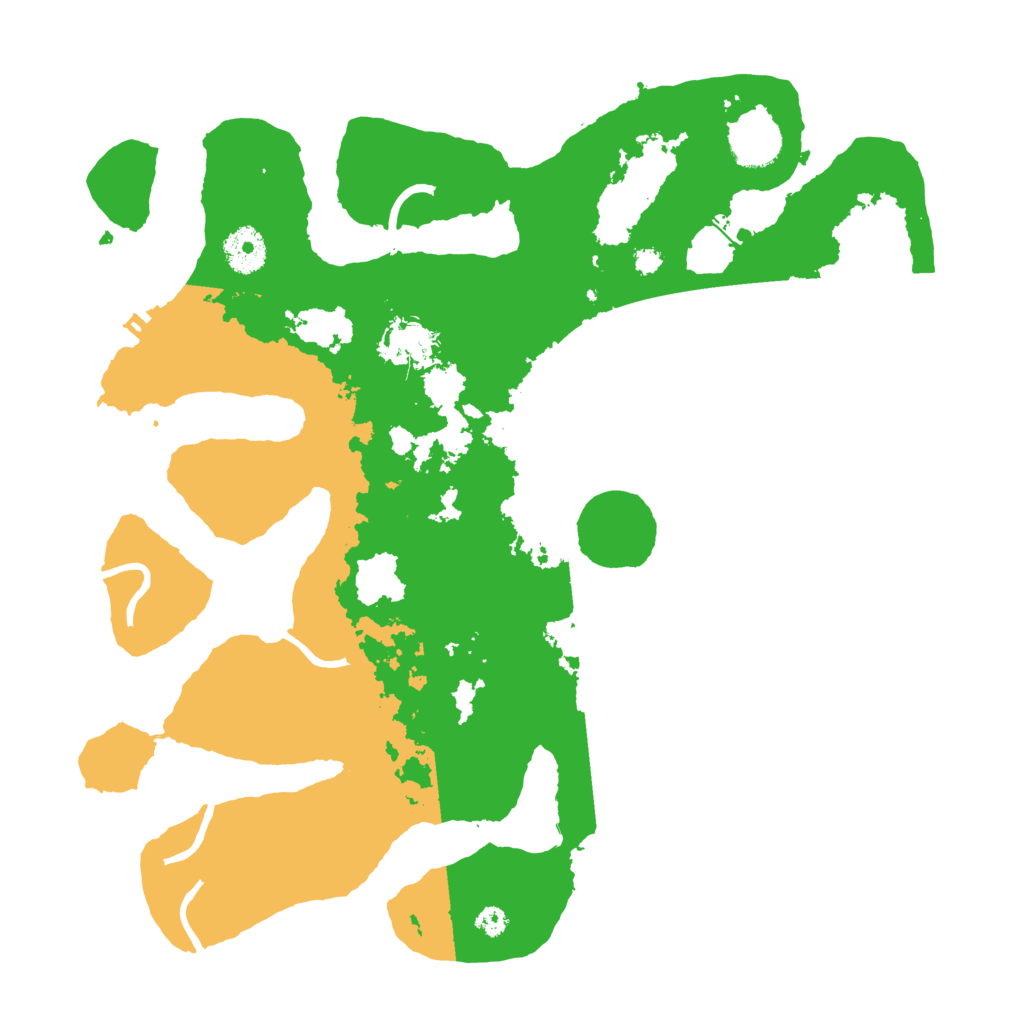 Biome Rust Map: Procedural Map, Size: 3510, Seed: 3762532