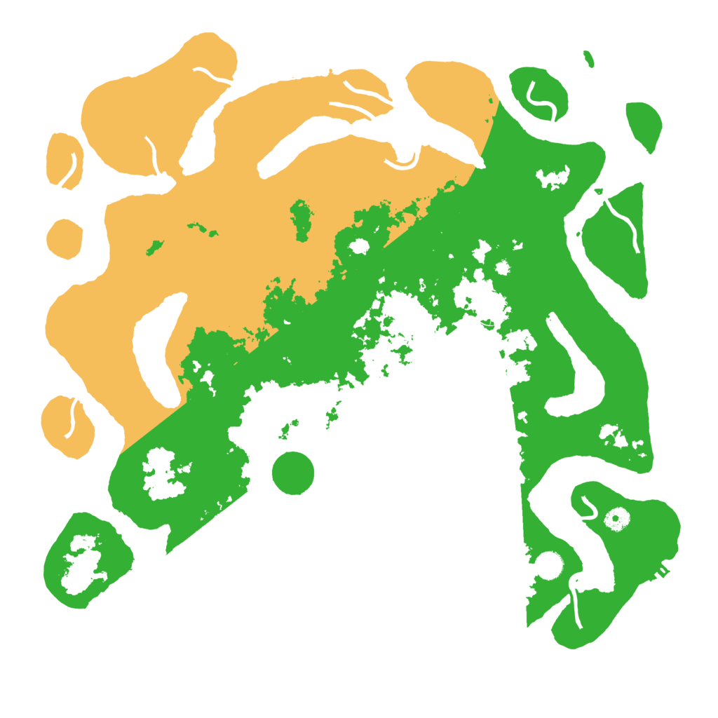 Biome Rust Map: Procedural Map, Size: 4500, Seed: 5613359