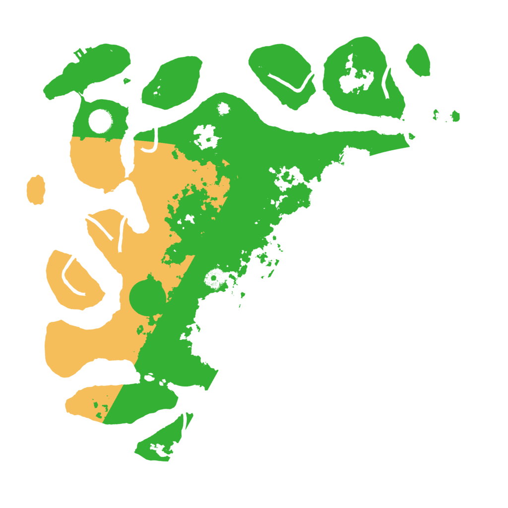 Biome Rust Map: Procedural Map, Size: 3800, Seed: 1007790764