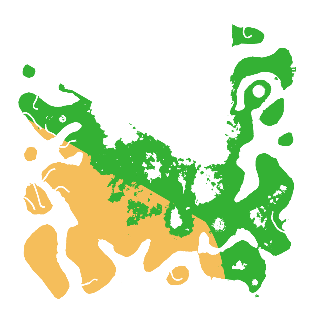 Biome Rust Map: Procedural Map, Size: 4500, Seed: 5379027