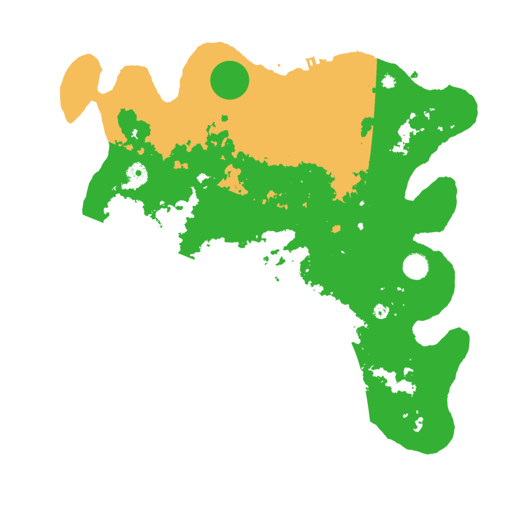 Biome Rust Map: Procedural Map, Size: 3510, Seed: 2932214