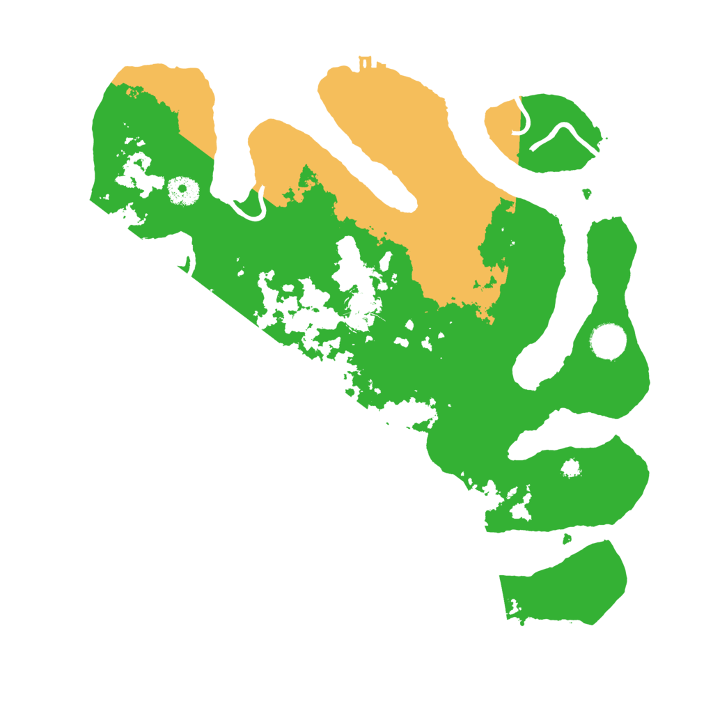 Biome Rust Map: Procedural Map, Size: 3500, Seed: 4153139