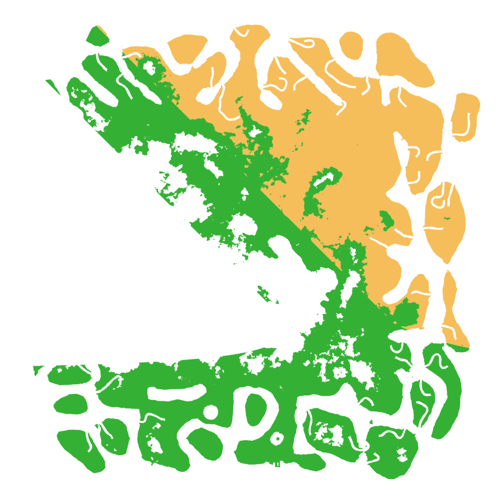 Biome Rust Map: Procedural Map, Size: 6000, Seed: 712156289