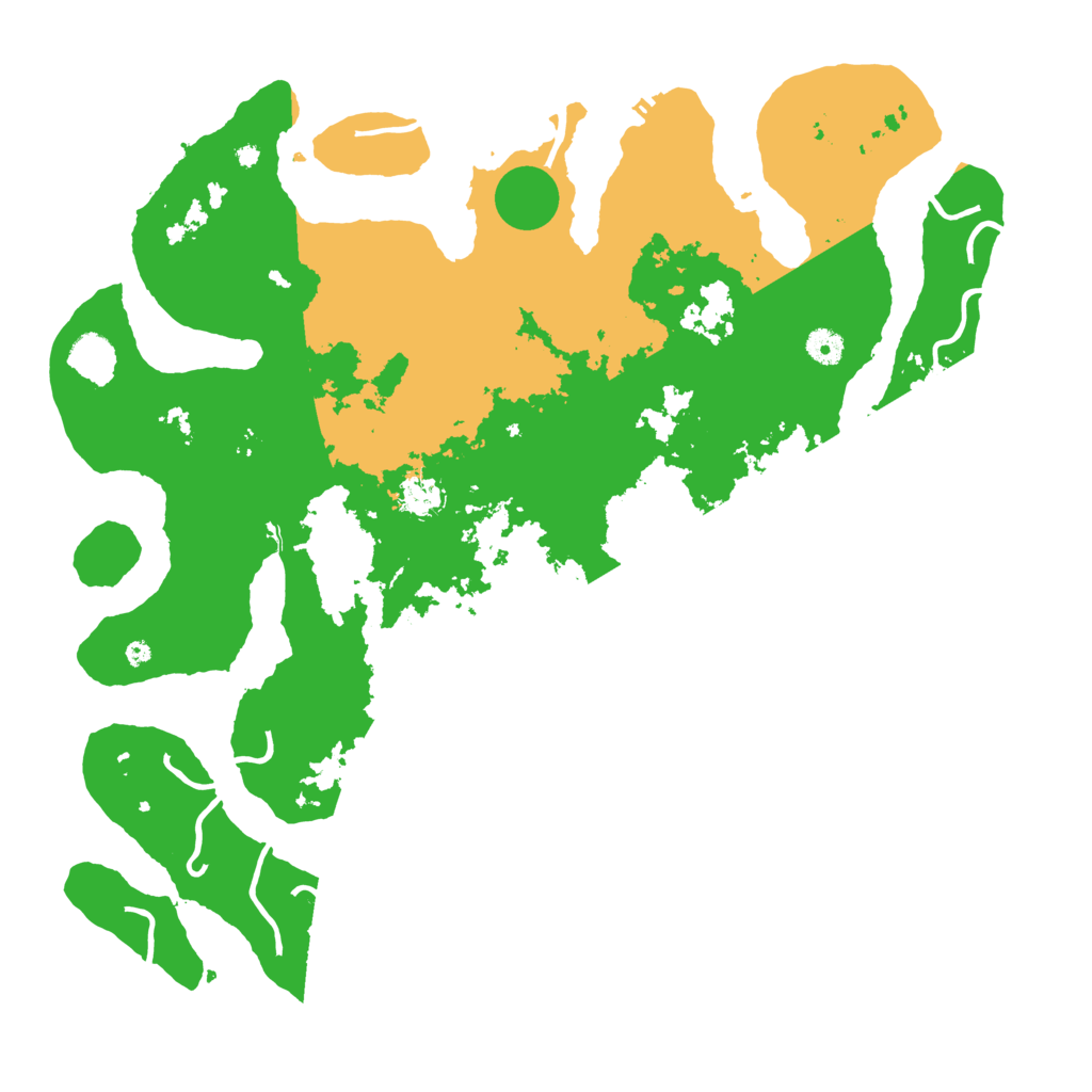 Biome Rust Map: Procedural Map, Size: 4500, Seed: 1855329