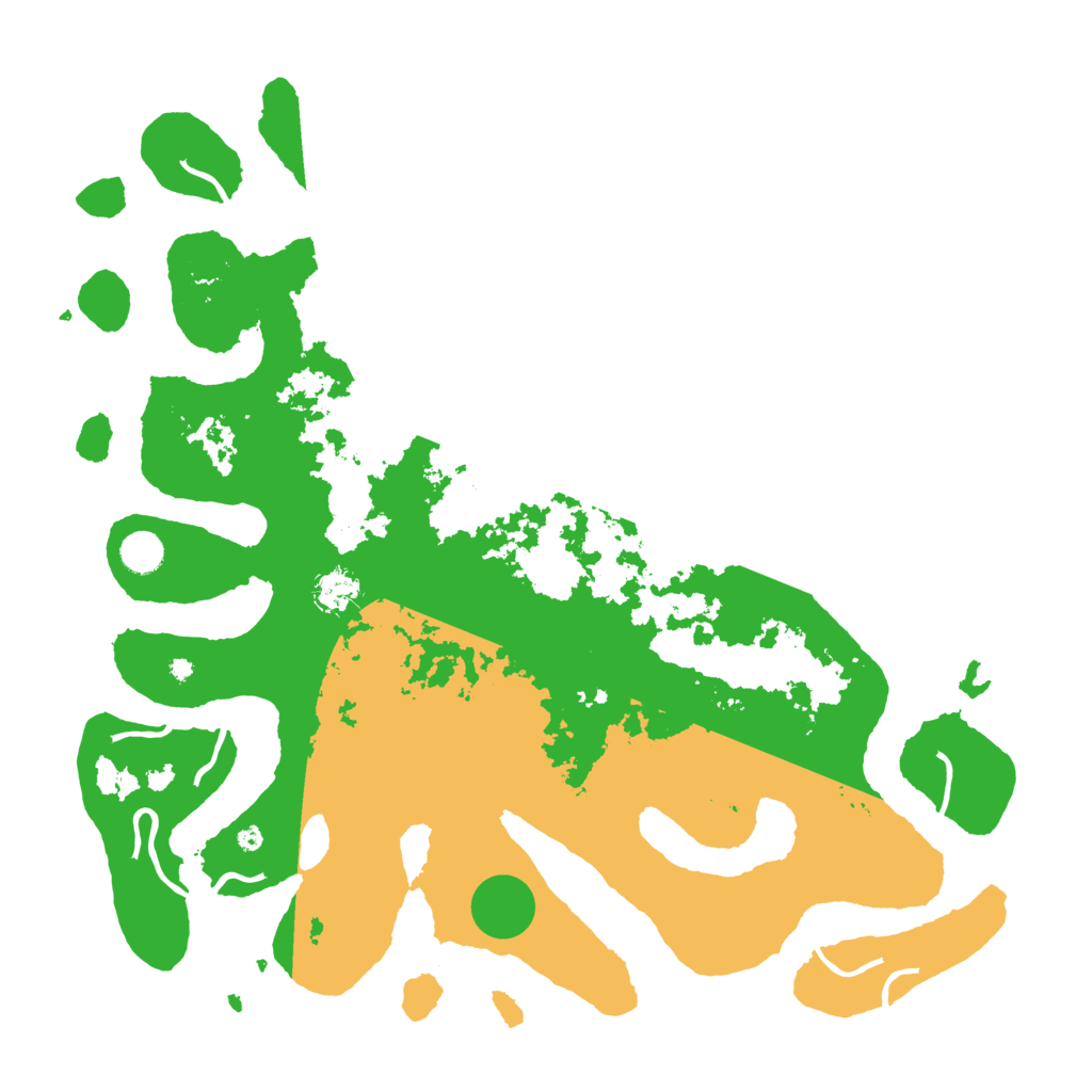 Biome Rust Map: Procedural Map, Size: 4500, Seed: 1541591