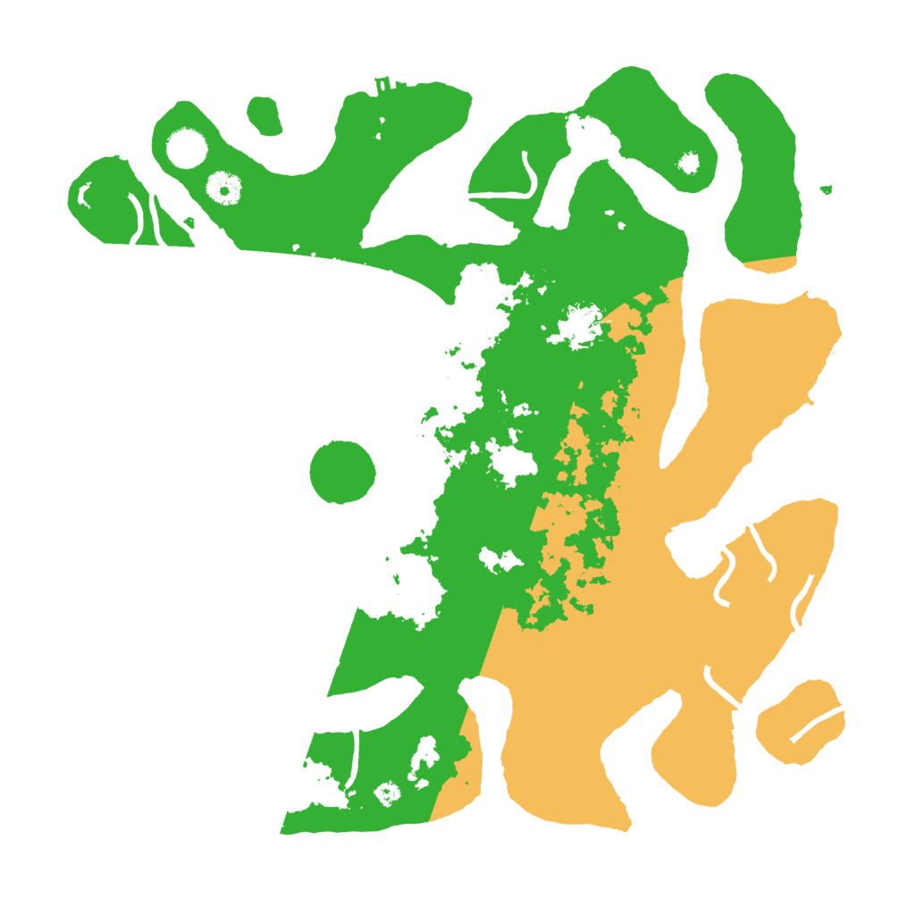 Biome Rust Map: Procedural Map, Size: 4000, Seed: 13860