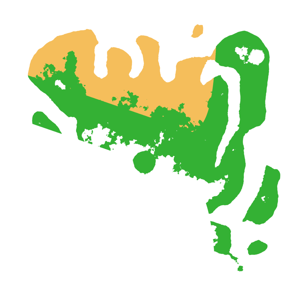 Biome Rust Map: Barren, Size: 3600, Seed: 2946253