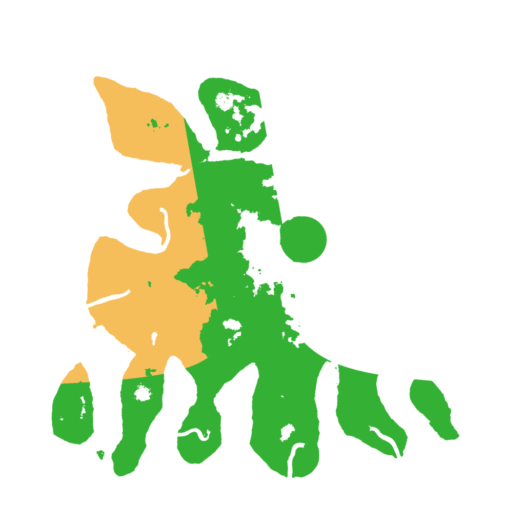 Biome Rust Map: Procedural Map, Size: 3000, Seed: 995437181