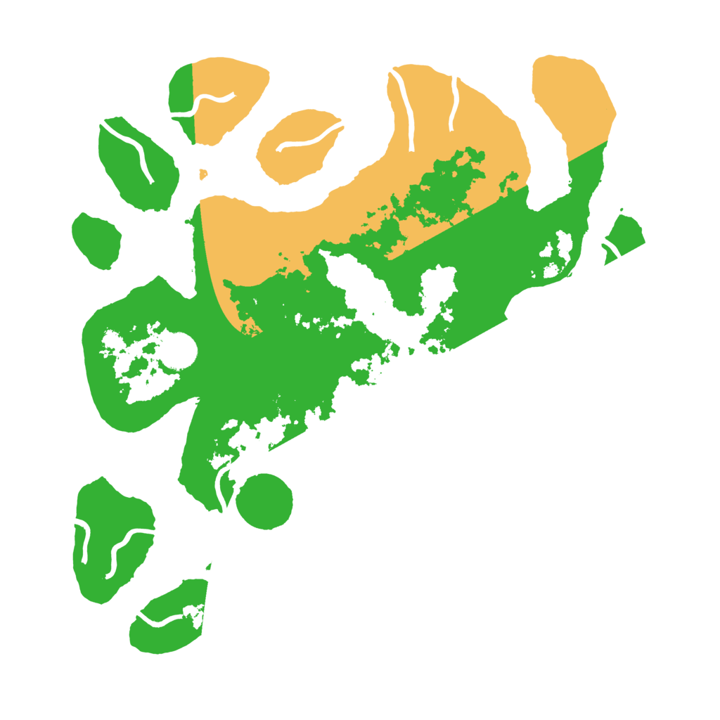 Biome Rust Map: Procedural Map, Size: 3500, Seed: 1560689