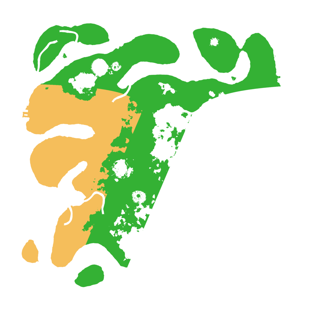 Biome Rust Map: Procedural Map, Size: 3500, Seed: 747222