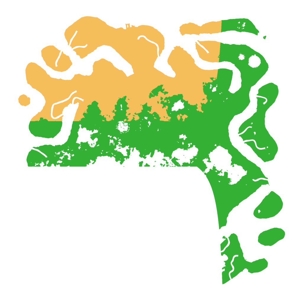 Biome Rust Map: Procedural Map, Size: 4500, Seed: 5926935