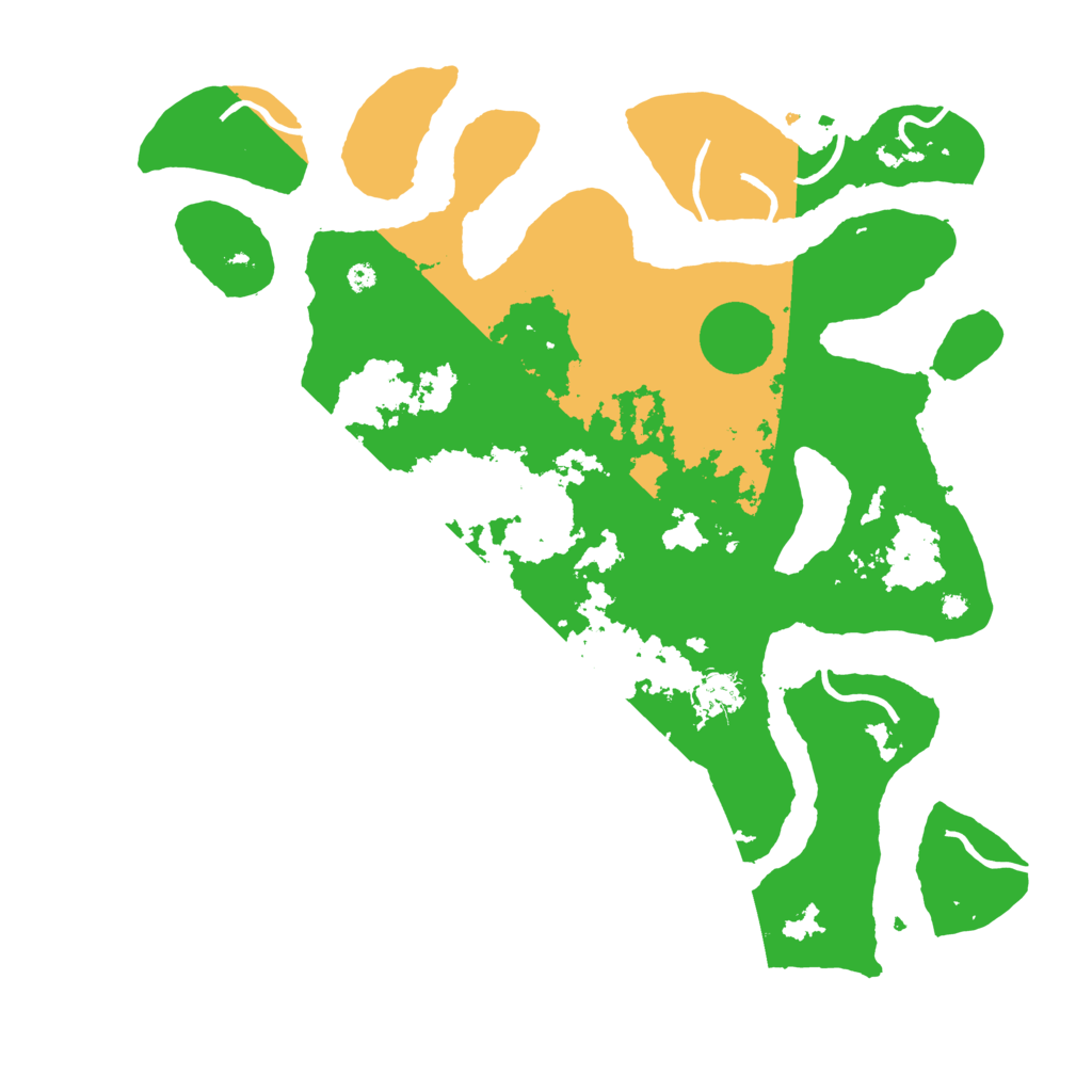 Biome Rust Map: Procedural Map, Size: 4000, Seed: 88371536