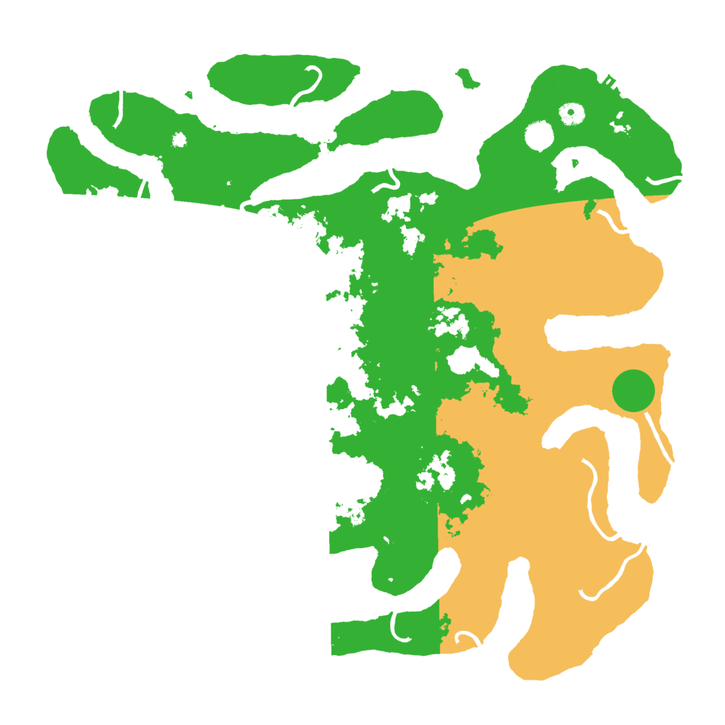 Biome Rust Map: Procedural Map, Size: 4500, Seed: 839389