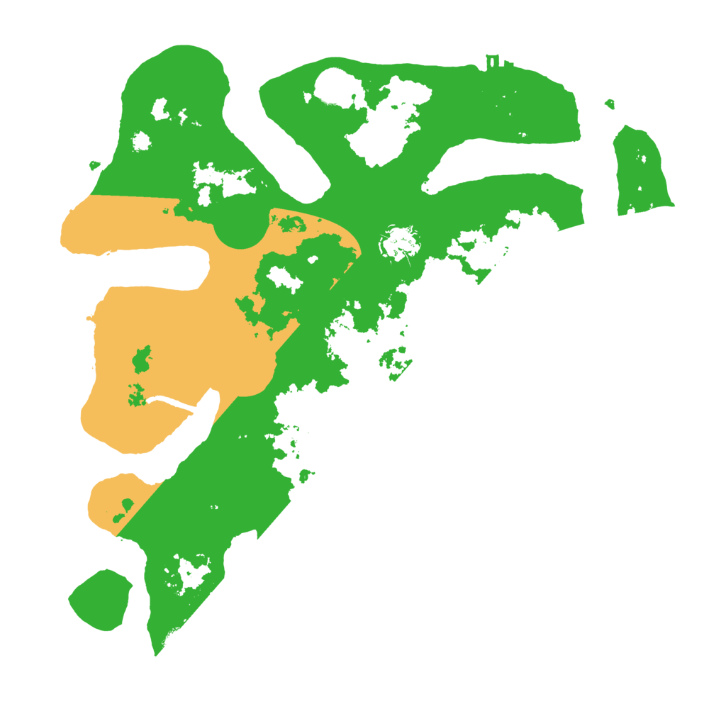 Biome Rust Map: Procedural Map, Size: 3500, Seed: 894105897