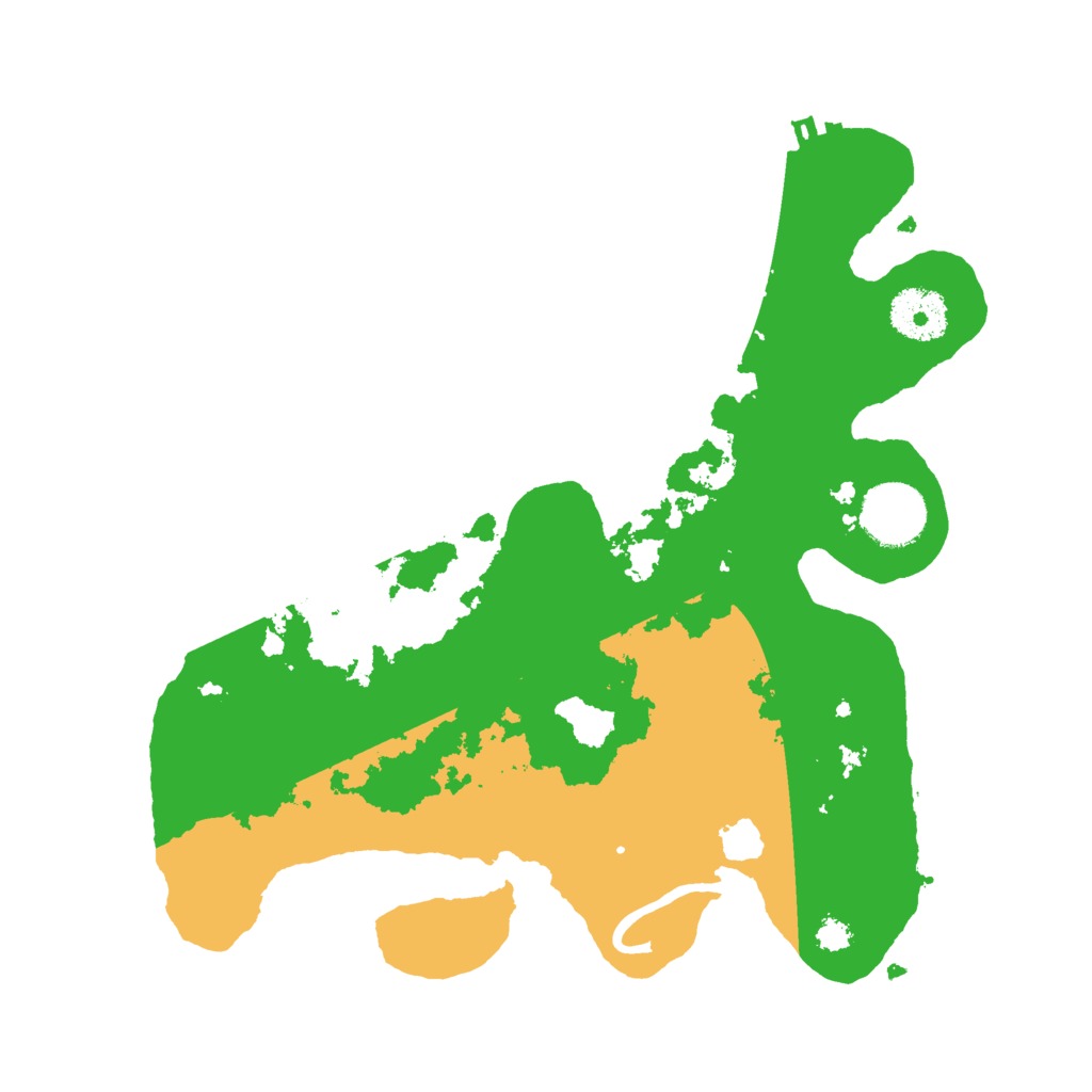 Biome Rust Map: Procedural Map, Size: 3000, Seed: 1318246662