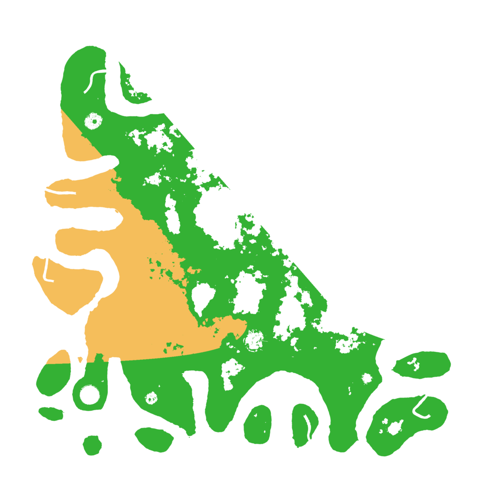 Biome Rust Map: Procedural Map, Size: 4500, Seed: 3885818