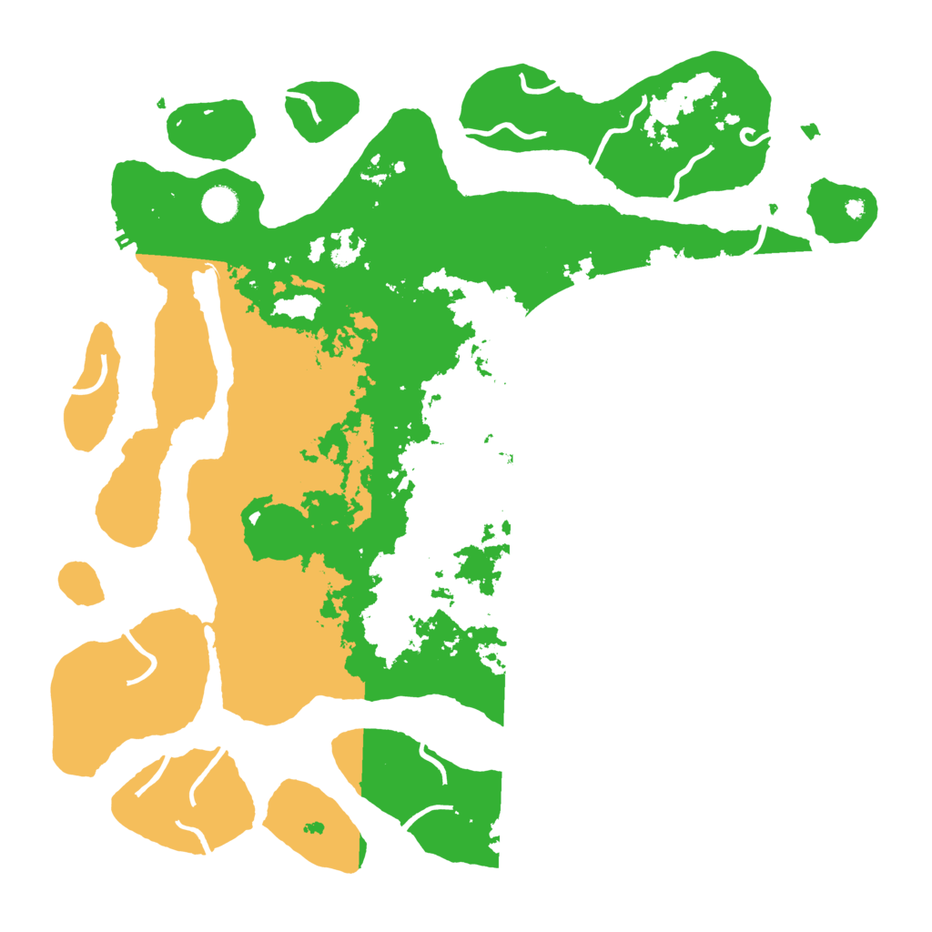 Biome Rust Map: Procedural Map, Size: 4500, Seed: 3380483