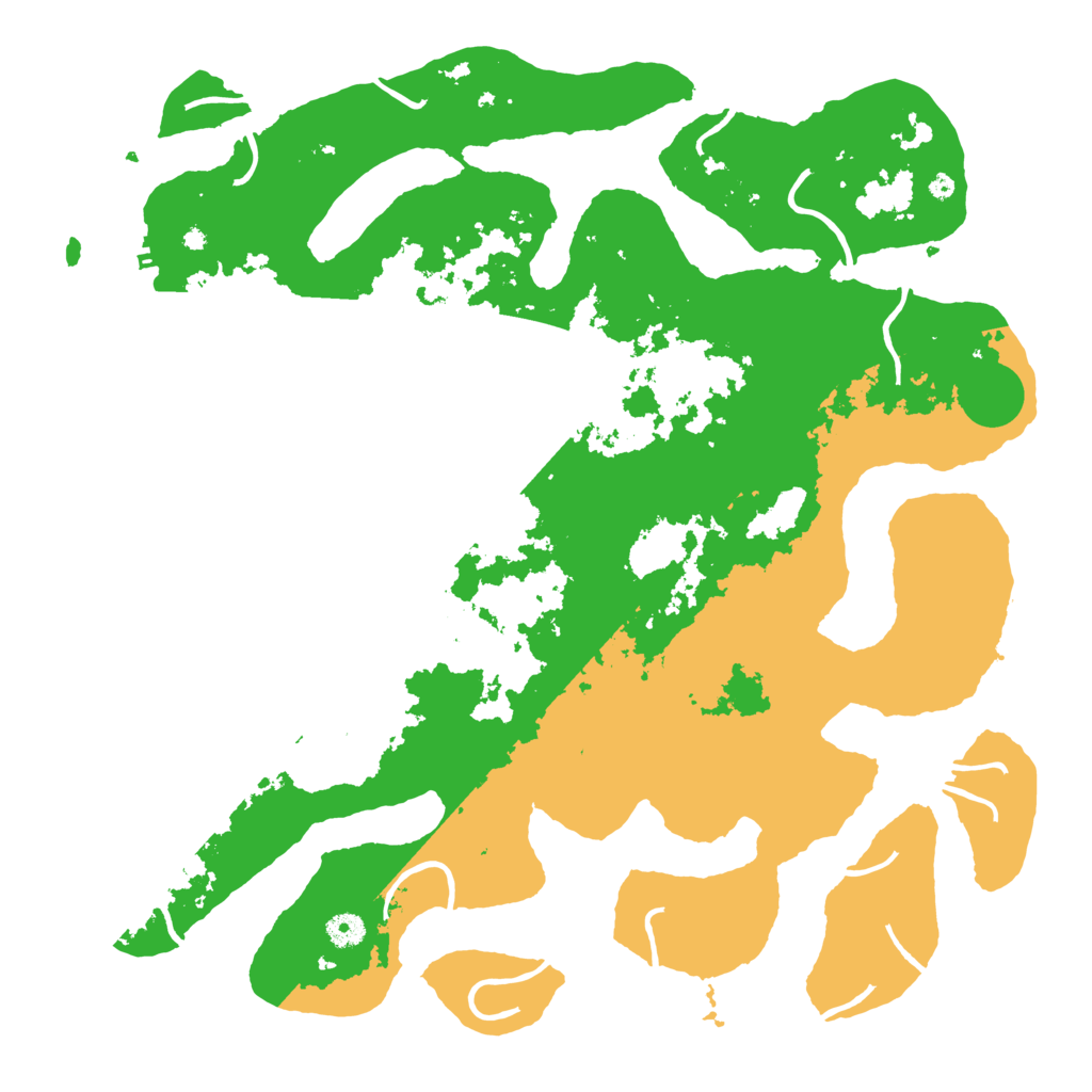 Biome Rust Map: Procedural Map, Size: 4500, Seed: 325017