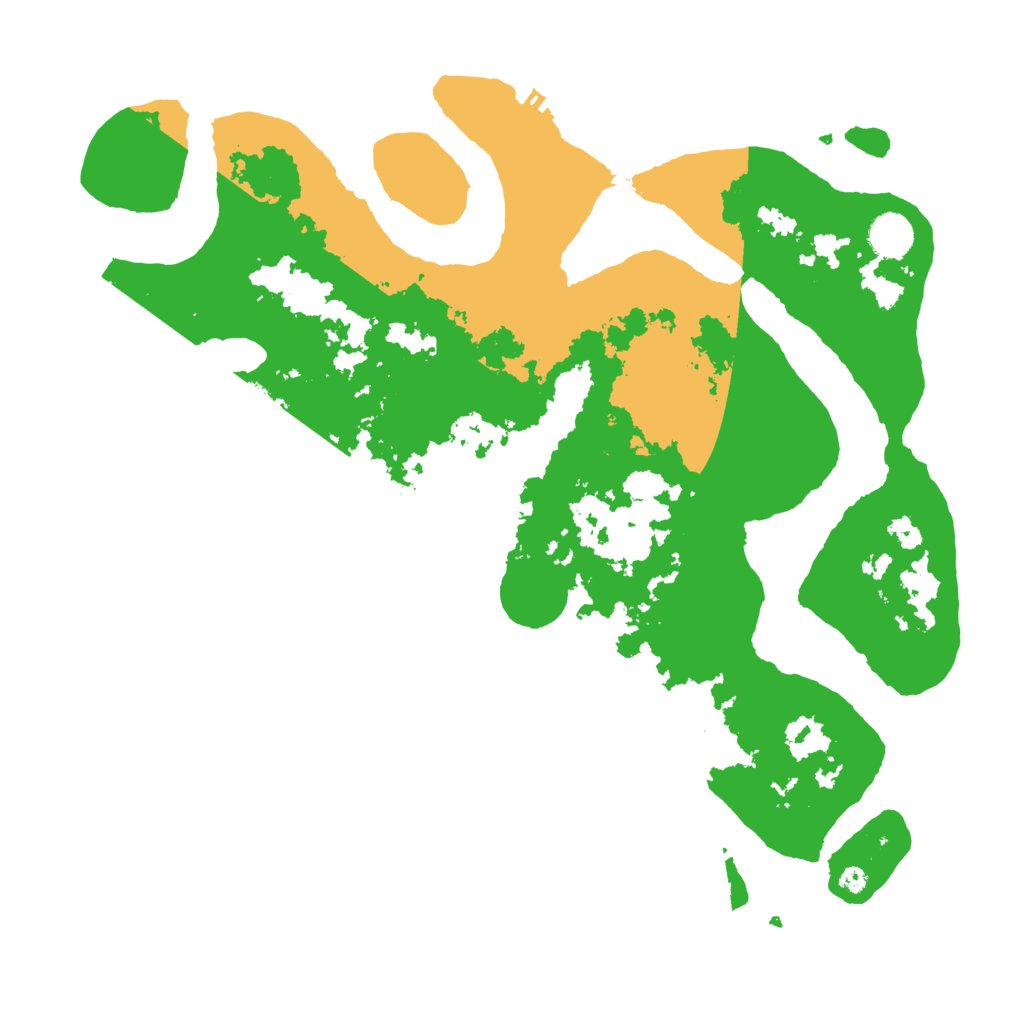 Biome Rust Map: Procedural Map, Size: 4000, Seed: 2172122