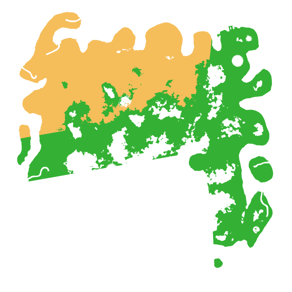 Biome Rust Map: Procedural Map, Size: 4500, Seed: 1278459637