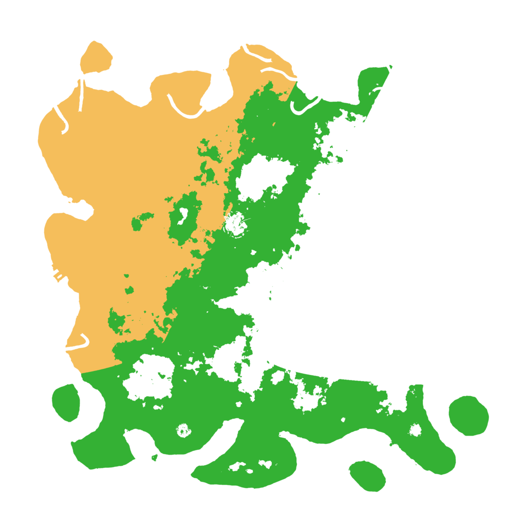 Biome Rust Map: Procedural Map, Size: 3950, Seed: 383052064