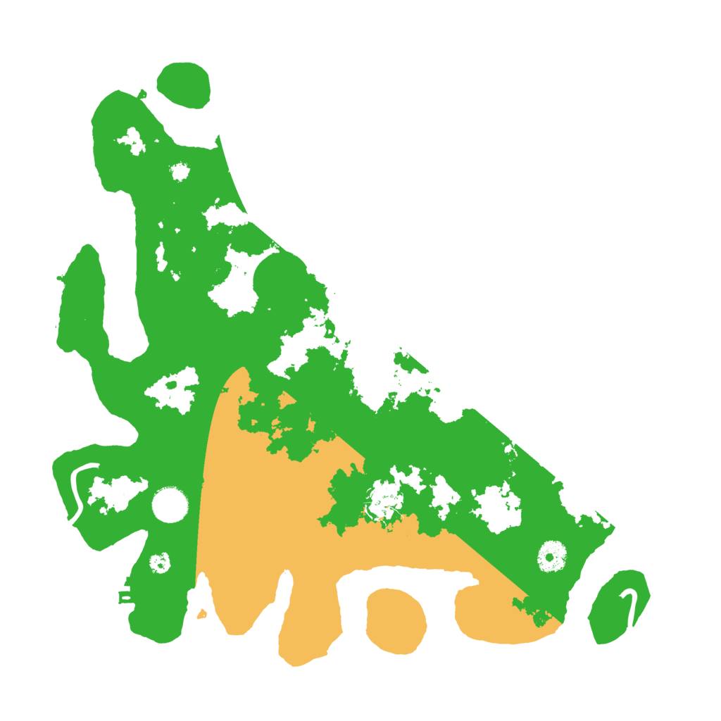 Biome Rust Map: Procedural Map, Size: 3550, Seed: 108911