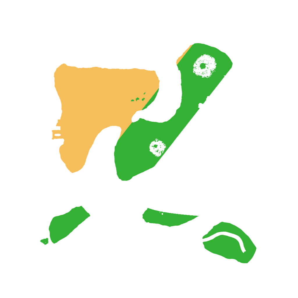 Biome Rust Map: Procedural Map, Size: 2000, Seed: 9015