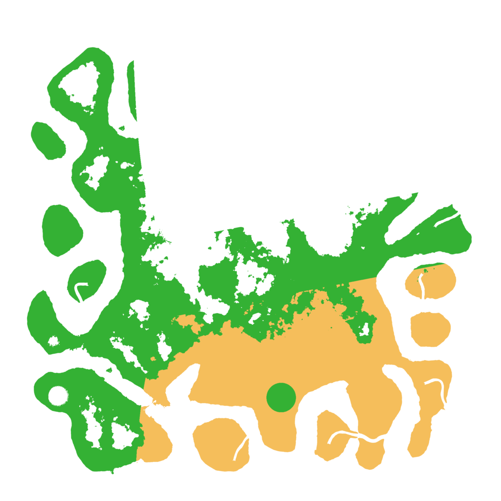 Biome Rust Map: Procedural Map, Size: 4500, Seed: 1296891