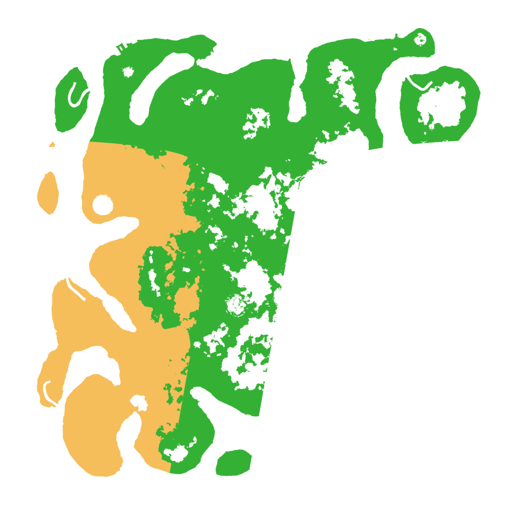 Biome Rust Map: Procedural Map, Size: 4500, Seed: 556307