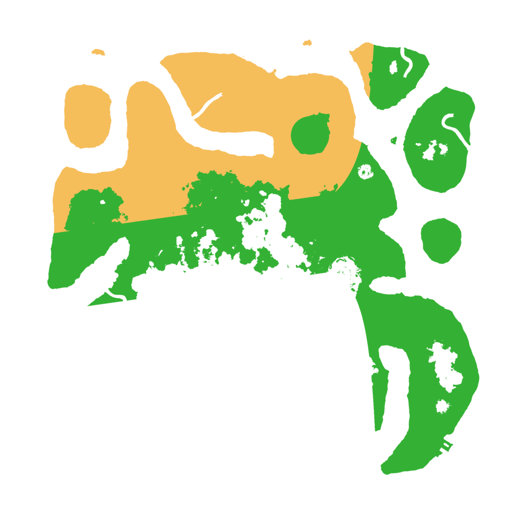 Biome Rust Map: Procedural Map, Size: 3550, Seed: 284658