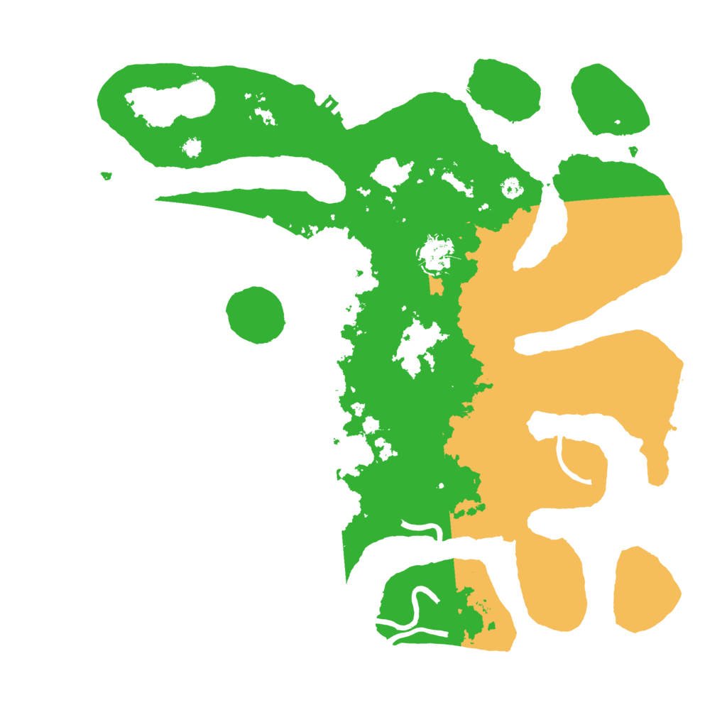 Biome Rust Map: Procedural Map, Size: 3550, Seed: 914483