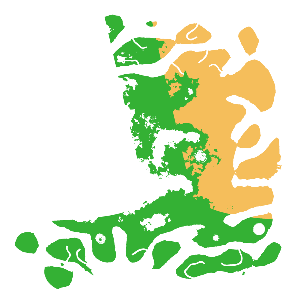 Biome Rust Map: Procedural Map, Size: 4500, Seed: 5330385