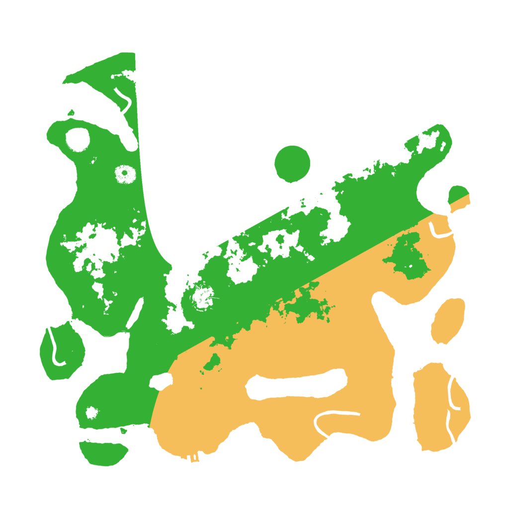 Biome Rust Map: Procedural Map, Size: 3800, Seed: 1228462883