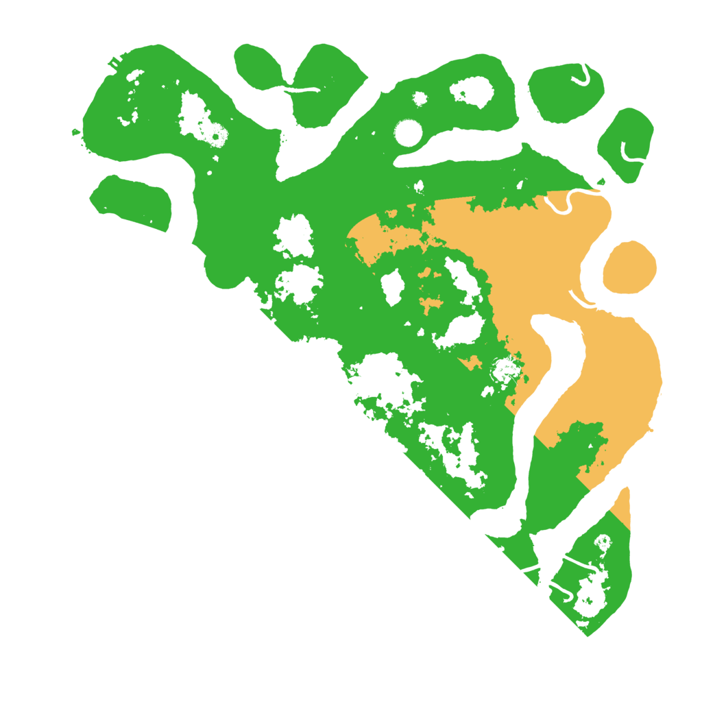 Biome Rust Map: Procedural Map, Size: 4500, Seed: 636072