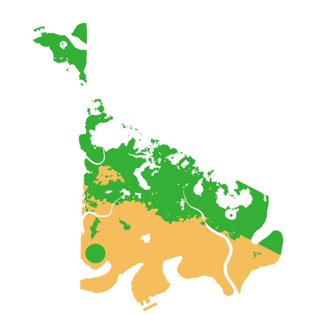 Biome Rust Map: Procedural Map, Size: 4250, Seed: 4842844