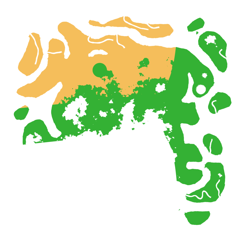 Biome Rust Map: Procedural Map, Size: 4500, Seed: 4019277