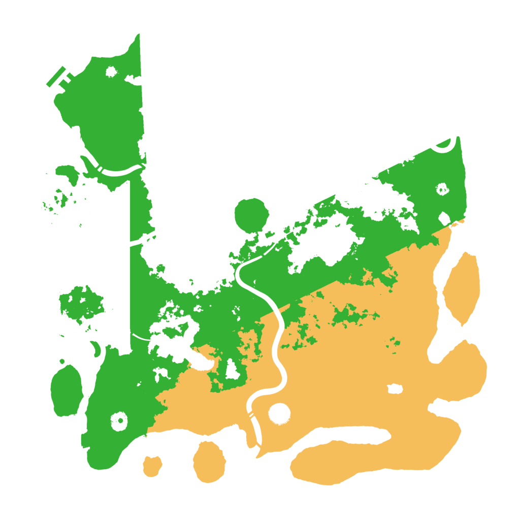 Biome Rust Map: Procedural Map, Size: 4250, Seed: 355056